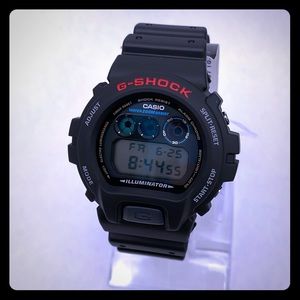 New G Shock Black Classic Digital Men, s Watch